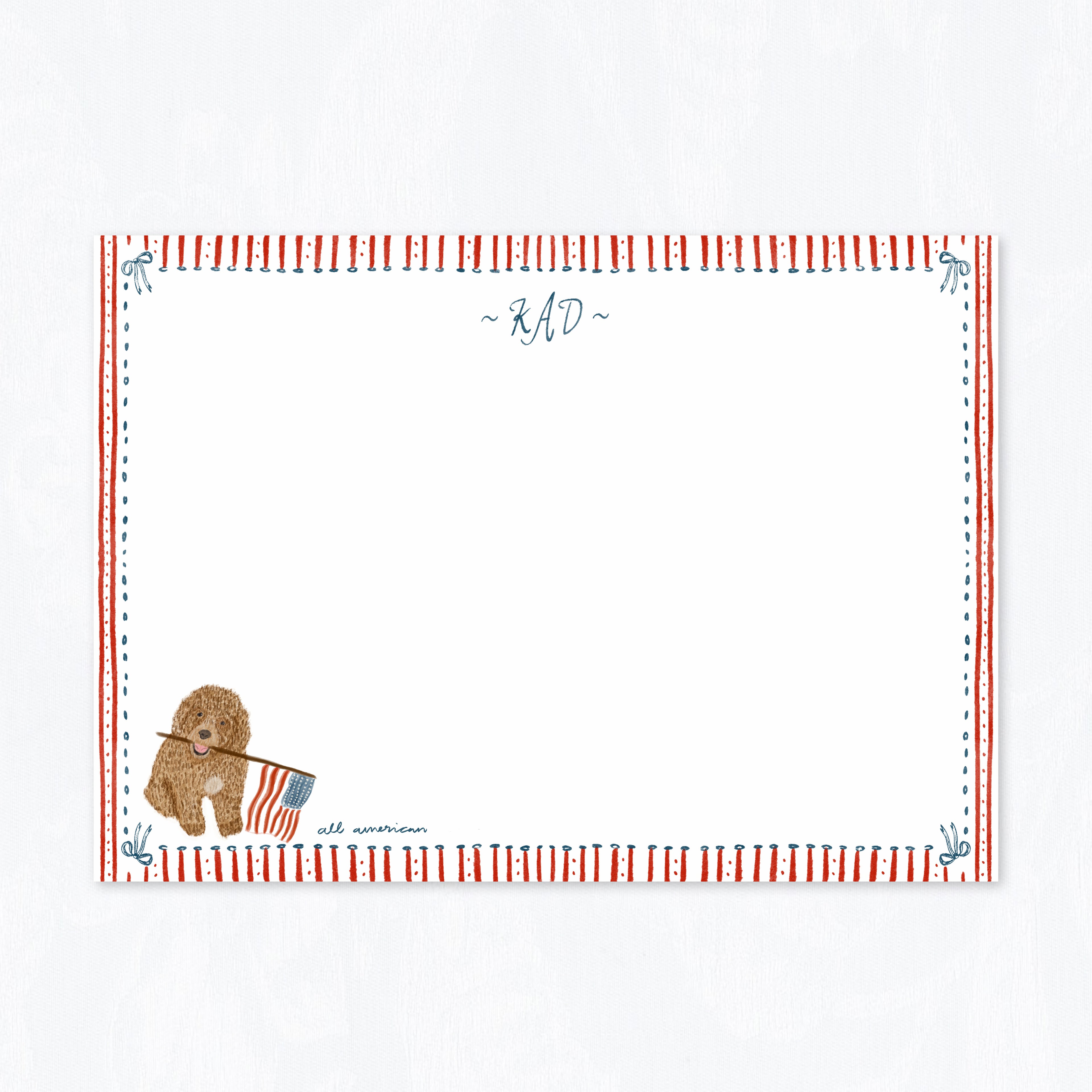 All-American Stationery Set