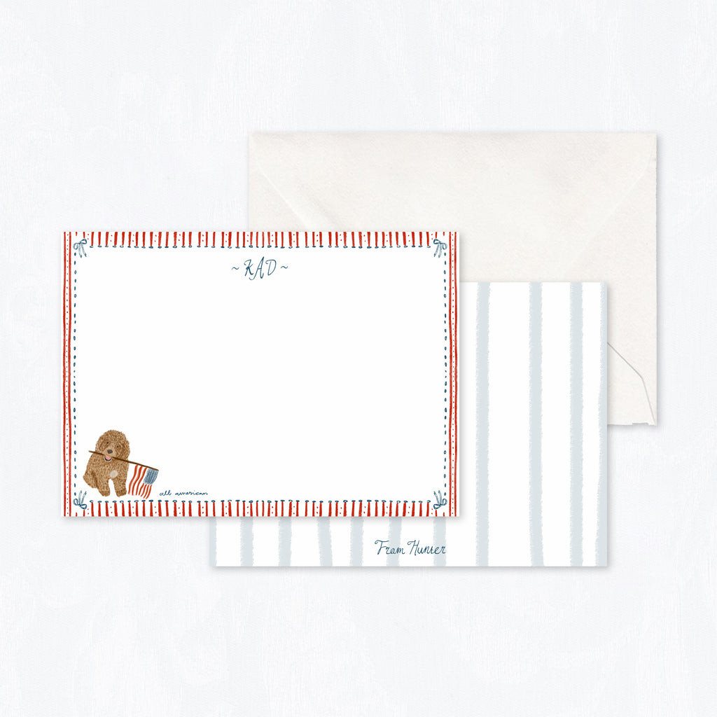 All-American Stationery Set