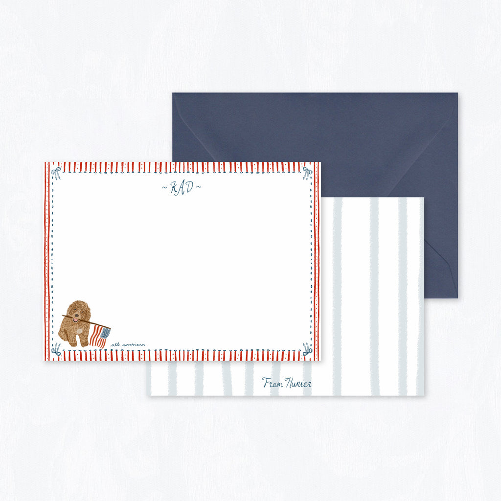 All-American Stationery Set