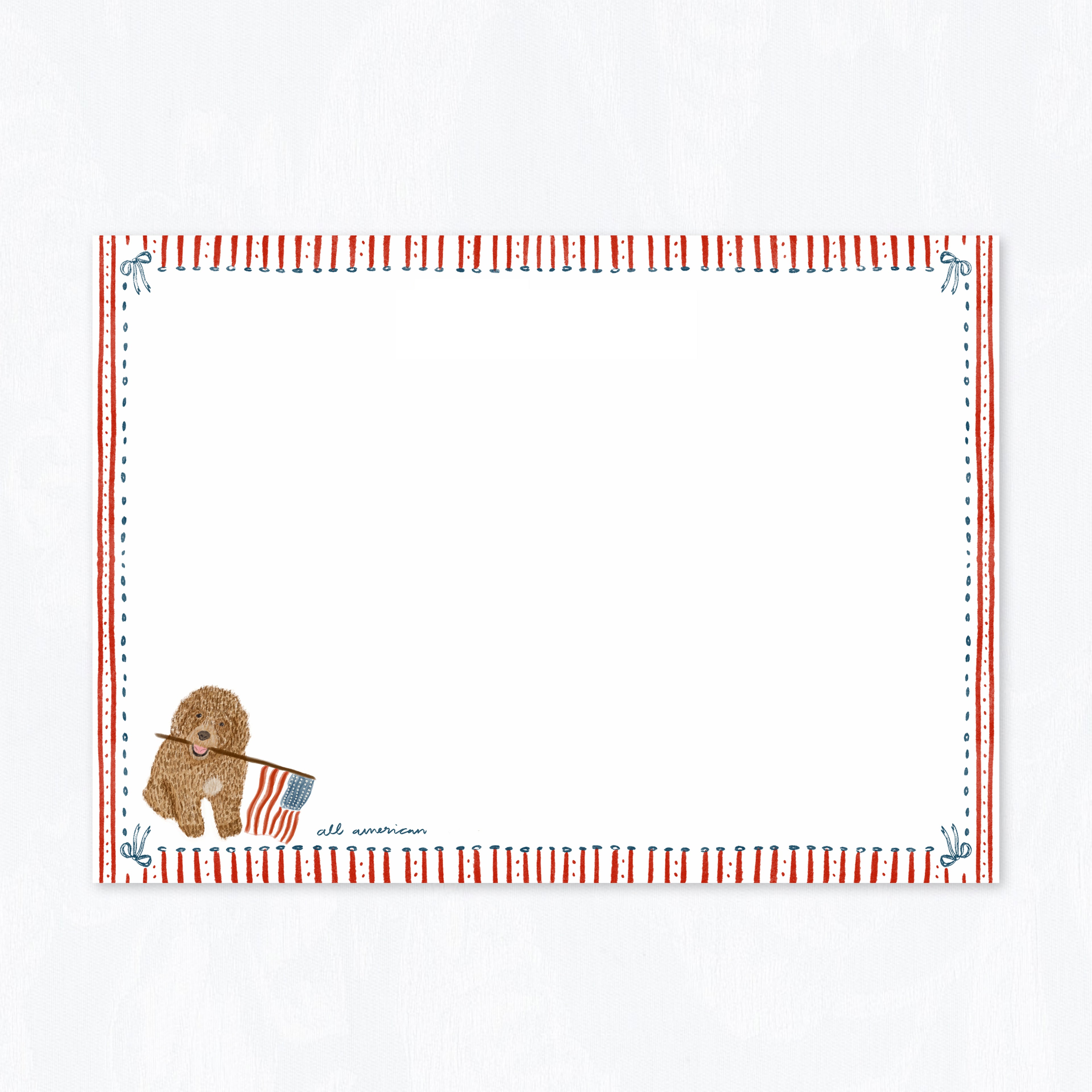 All-American Stationery Set