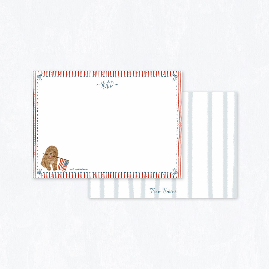 All-American Stationery Set