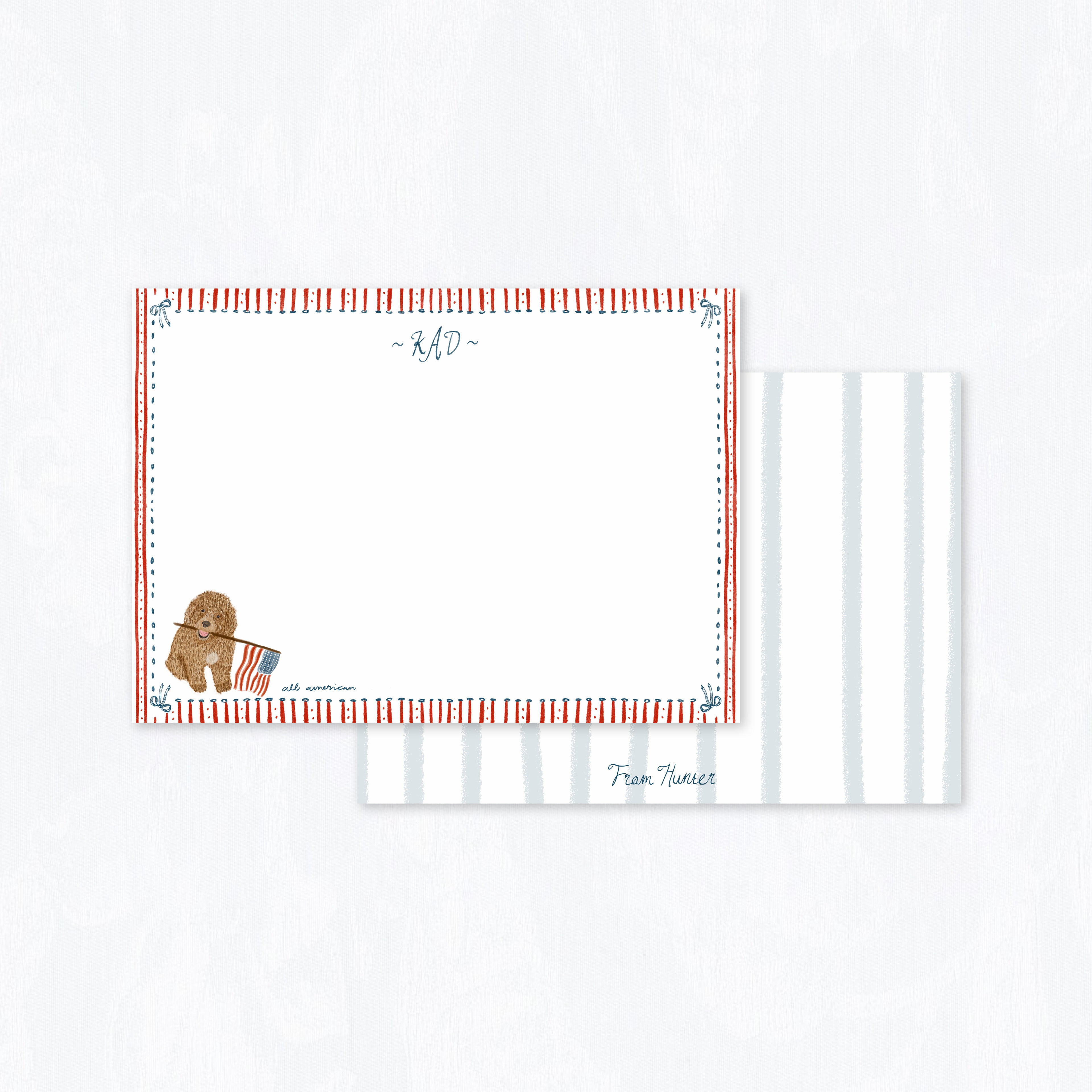 All-American Stationery Set