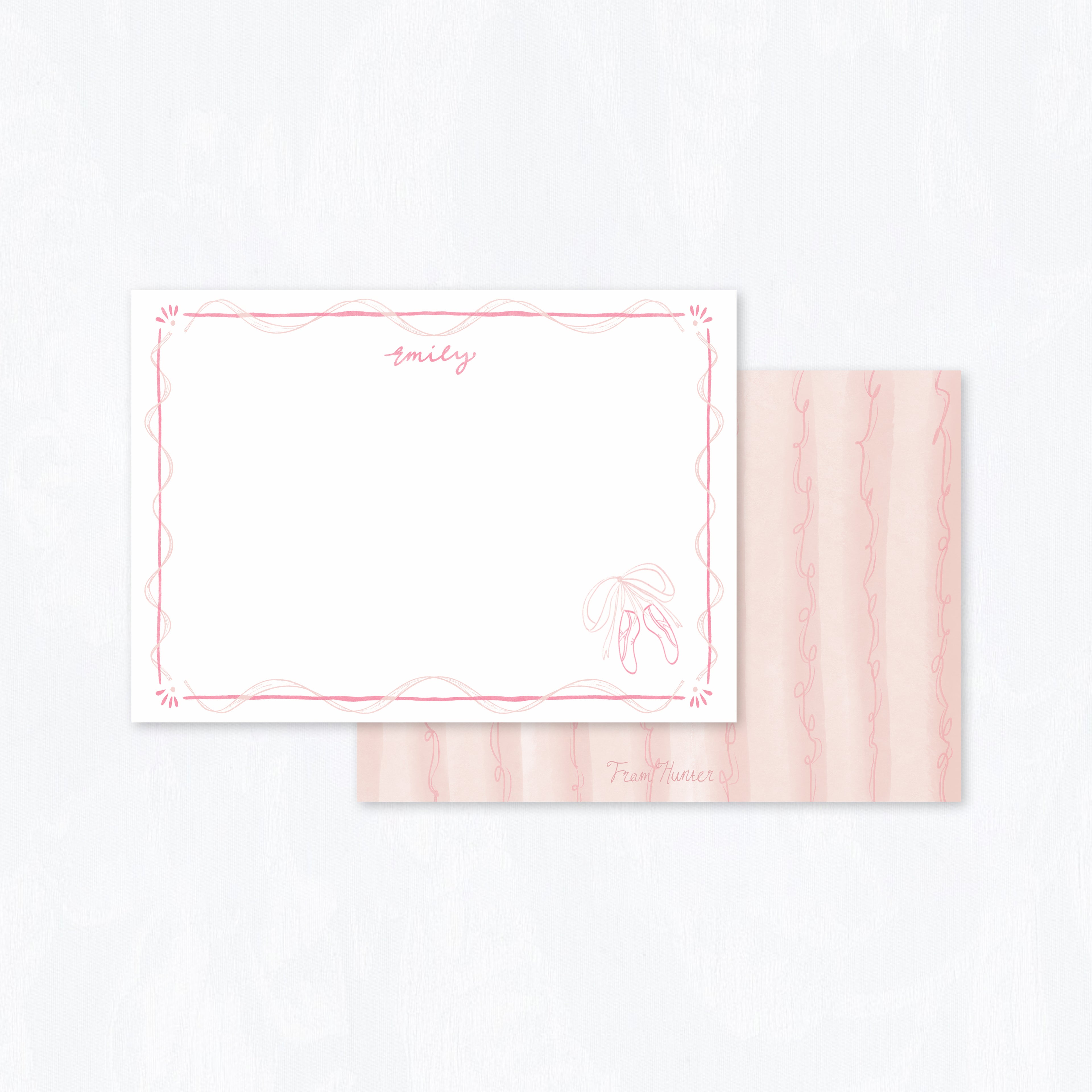 Ballerina Stationery Set