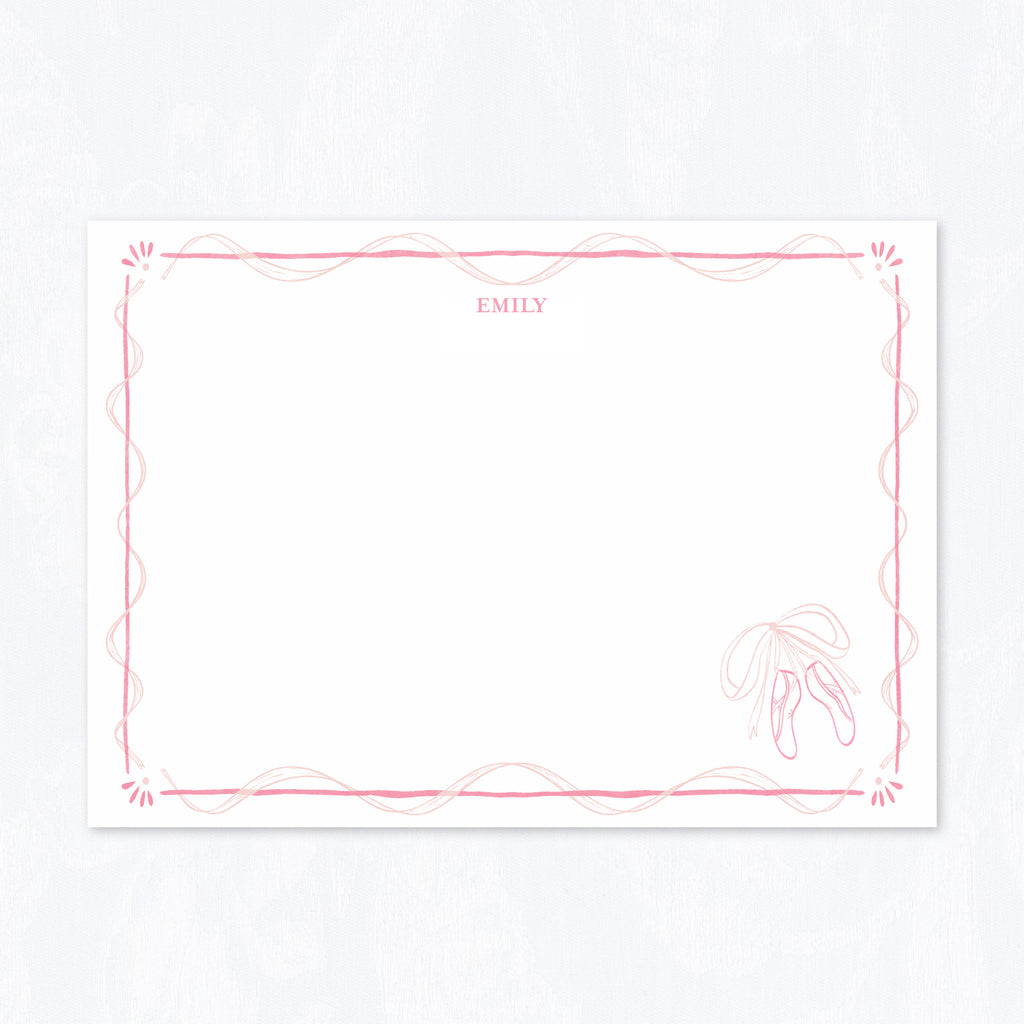 Ballerina Stationery Set