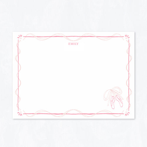 Ballerina Stationery Set