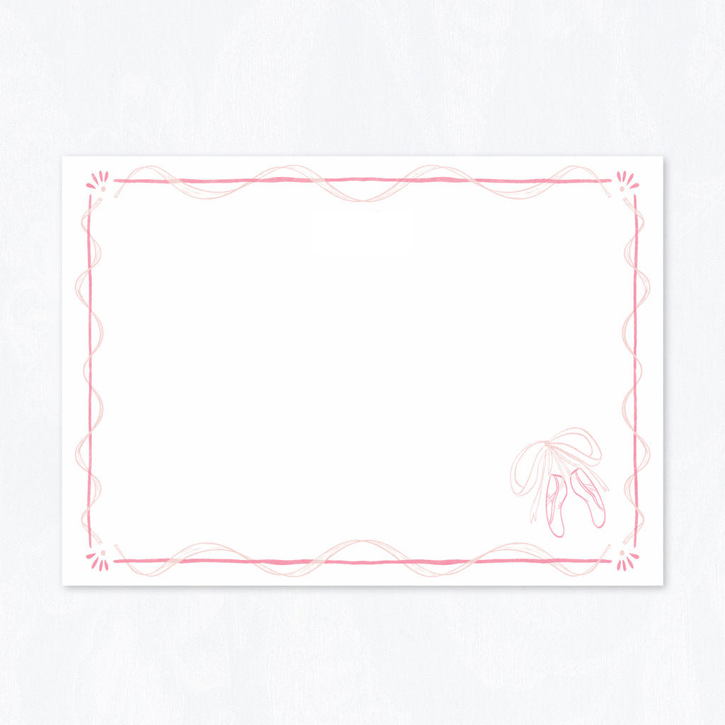 Ballerina Stationery Set