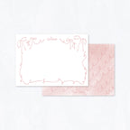 Ribbon + Bows Stationery Set