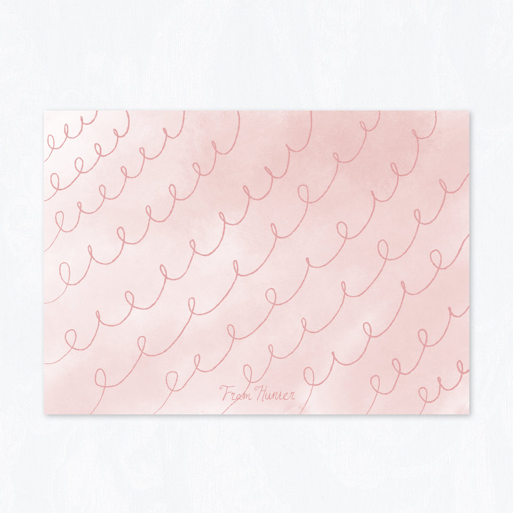 Ribbon + Bows Stationery Set