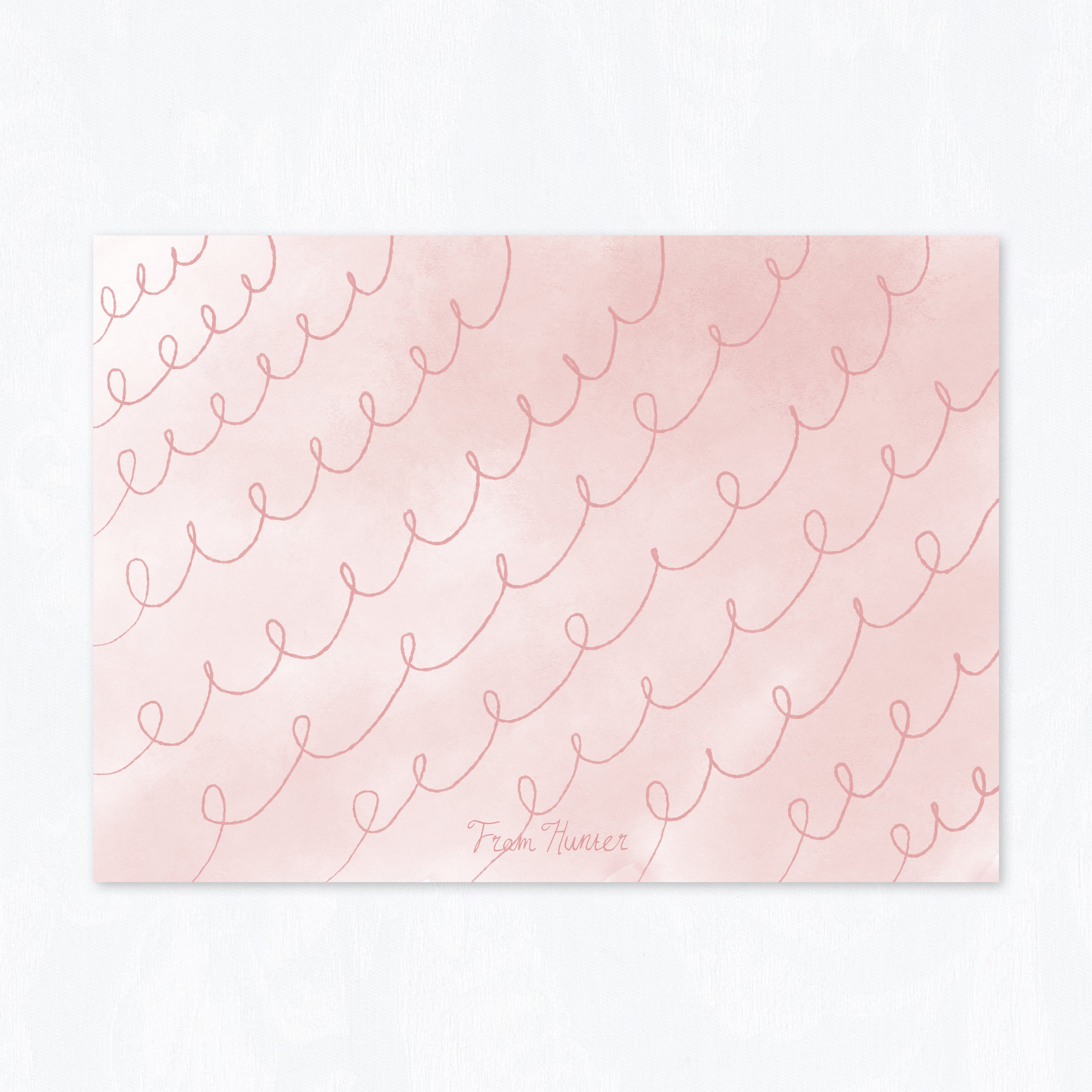 Ribbon + Bows Stationery Set