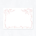 Ribbon + Bows Stationery Set
