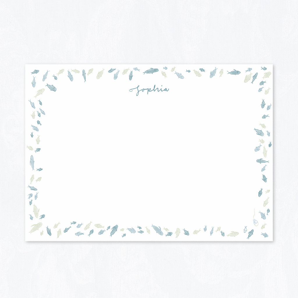 School of Fish Stationery Set