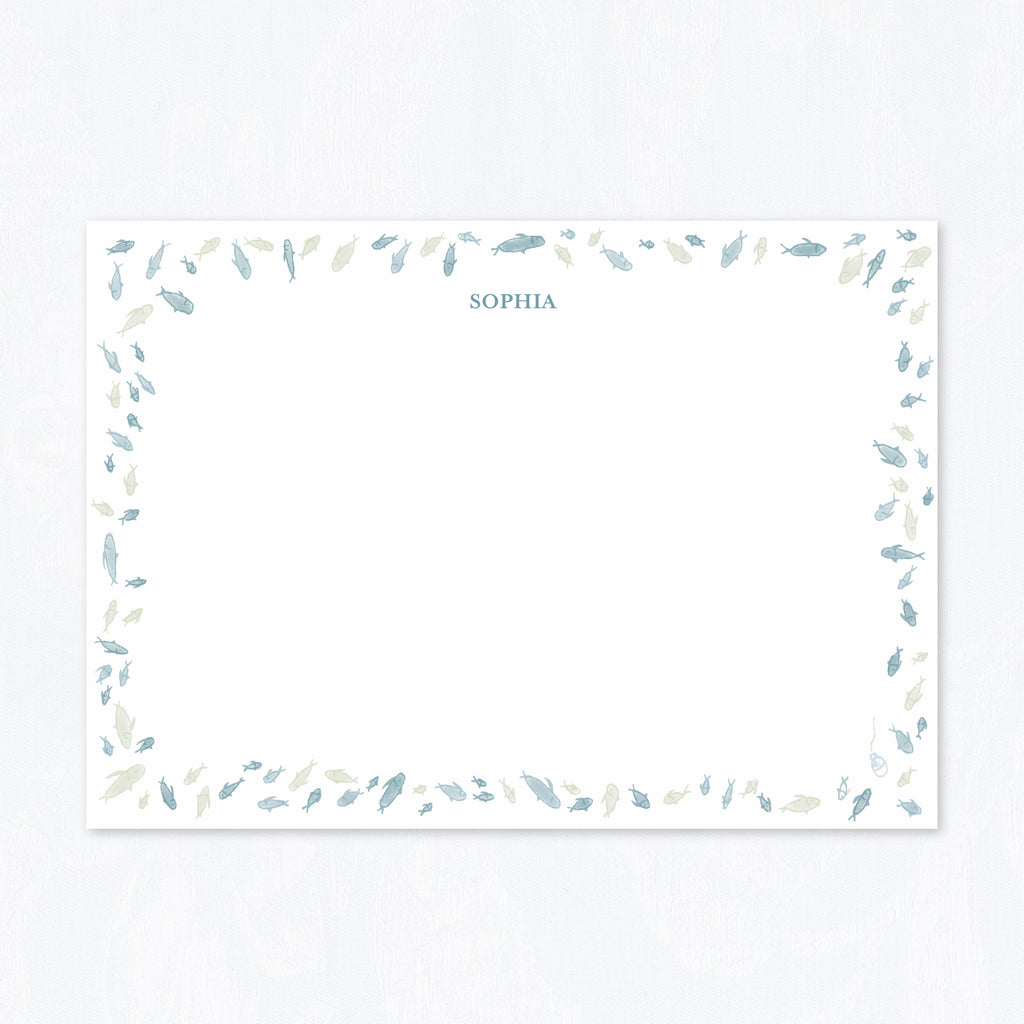 School of Fish Stationery Set