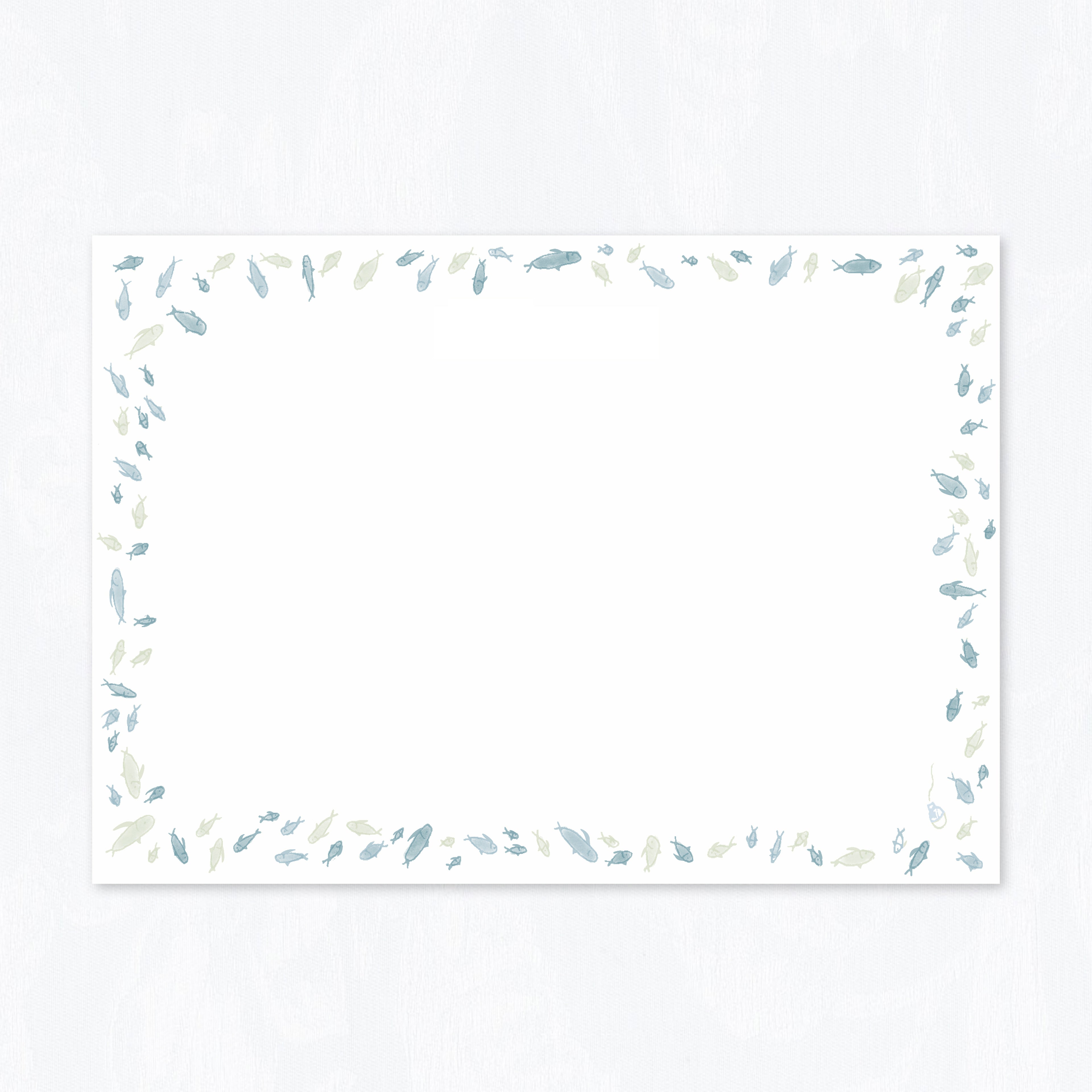 School of Fish Stationery Set