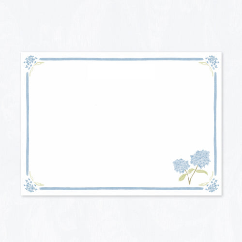Hydrangea Stationery Set