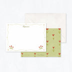 Tulip Field Stationery Set