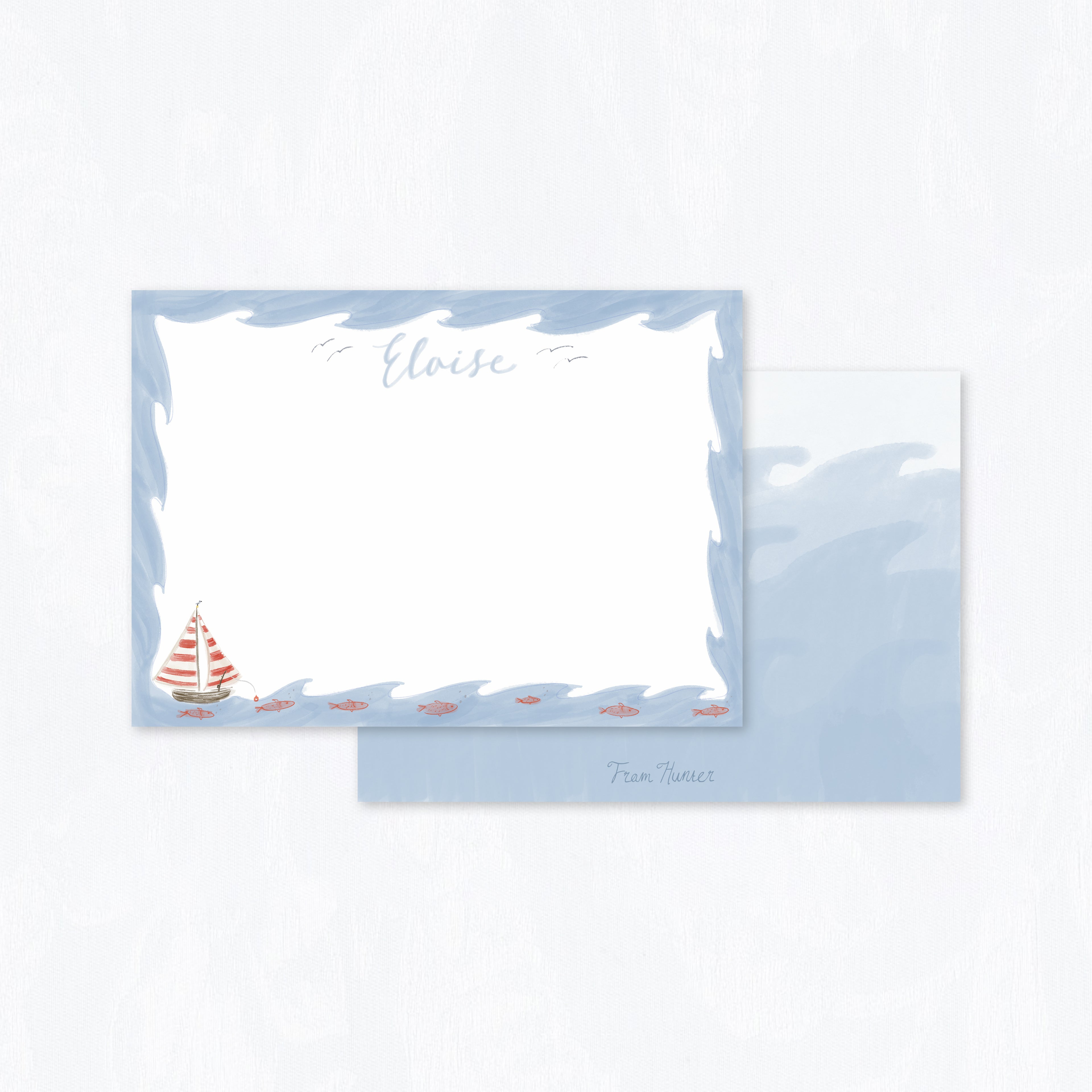 In the Waves Stationery Set