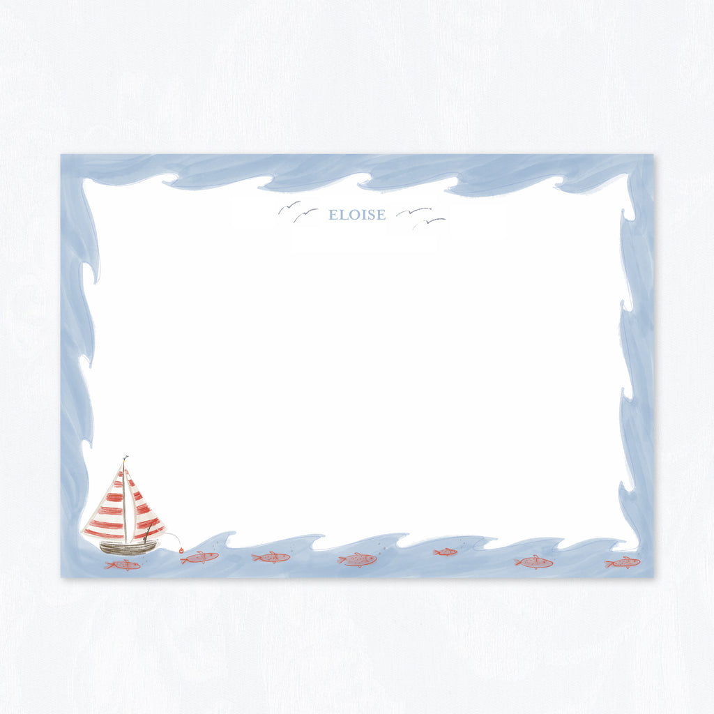 In the Waves Stationery Set
