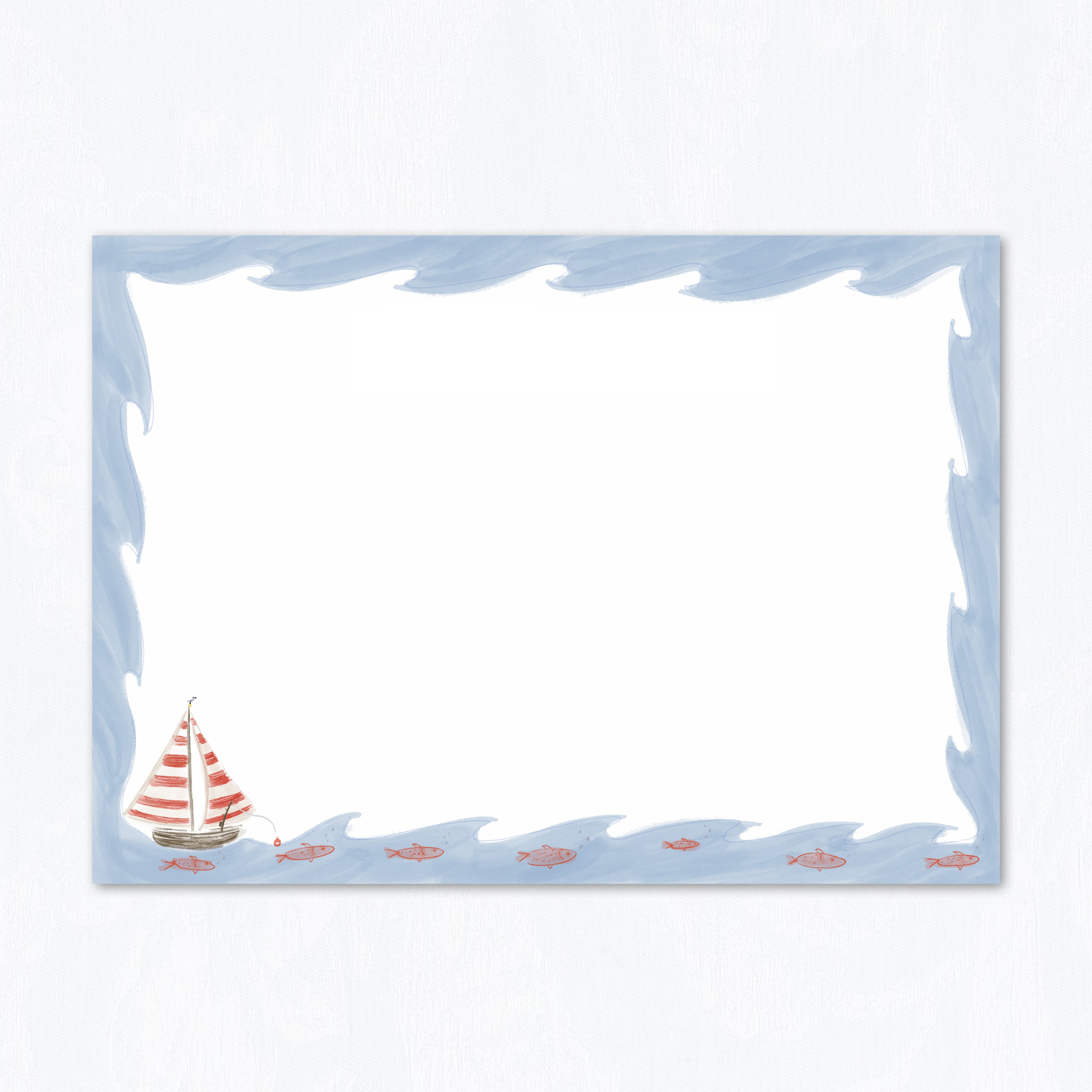 In the Waves Stationery Set
